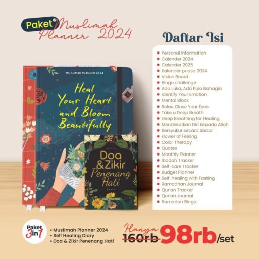 Paket Muslimah Planner 2024 - Ziyadbooks - Gambar 2