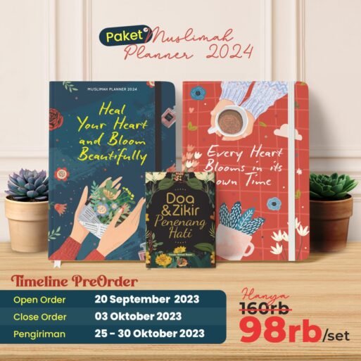 Paket Muslimah Planner 2024 - Ziyadbooks - Gambar 4